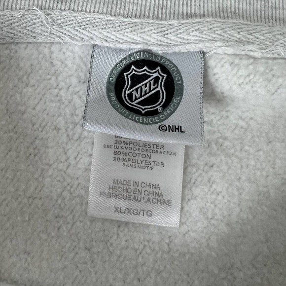 Detroit Red Wings Sweatshirt Womens Extra Large Gray Crew Neck NHL Hocky Logo - Picture 5 of 9